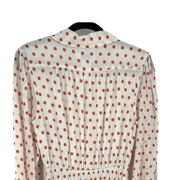 NEW STEELE "QUINN" POLKA DOT FLOUNCE DRESS - Picture 7 of 10